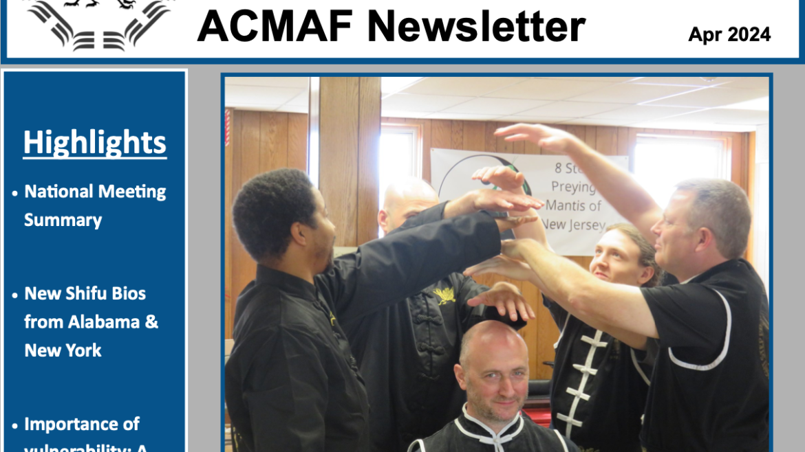 ACMAF Newsletter April -2023